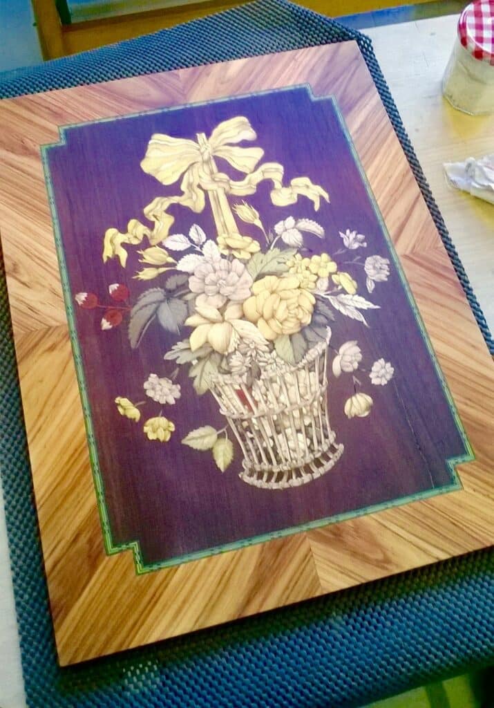 Riesener Reproduction marquetry